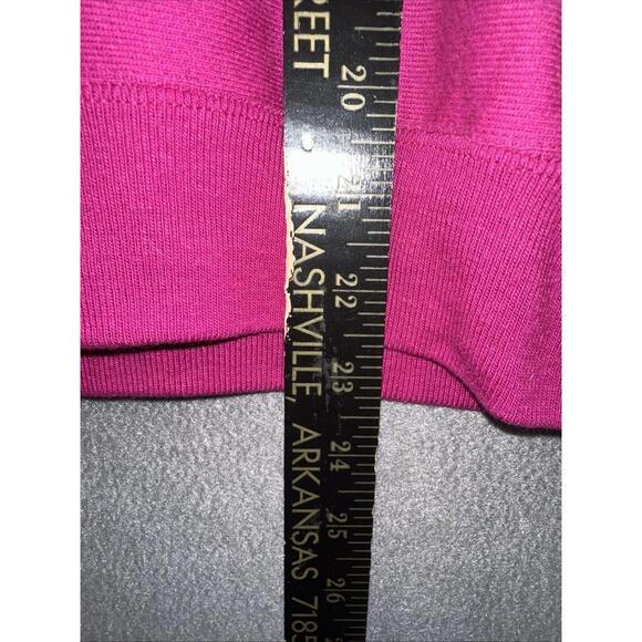 Vtg Champion Reverse Weave Sweatshirt Sweater Magenta Pink Made in USA L - Picture 2 of 9